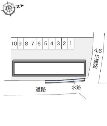 レオパレスイシハラI 203｜岡山県岡山市北区大安寺中町(賃貸アパート1K・2階・26.08㎡)の写真 その21