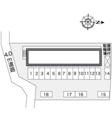 レオパレス祇園 101｜岡山県岡山市中区祇園(賃貸アパート1K・1階・20.28㎡)の写真 その17