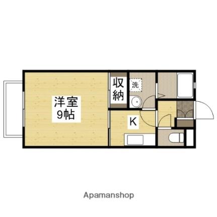 カーサシエテ 105｜岡山県岡山市北区津島南２丁目(賃貸アパート1K・1階・29.81㎡)の写真 その2