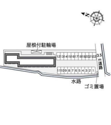 レオパレス瀬戸西 207｜岡山県岡山市東区瀬戸町下(賃貸アパート1K・2階・20.28㎡)の写真 その25