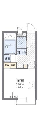 レオパレスジェイ新福 208｜岡山県岡山市南区新福１丁目(賃貸アパート1K・2階・20.28㎡)の写真 その2