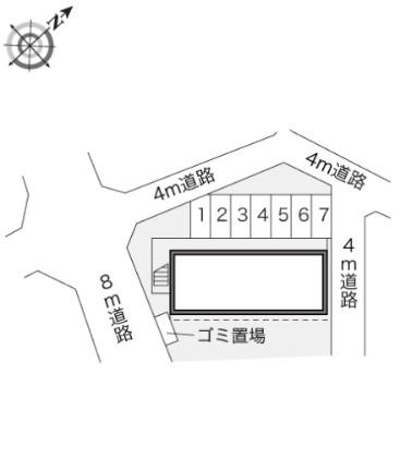 レオパレスラ・ホーレ 206｜岡山県岡山市北区青江５丁目(賃貸アパート1K・2階・23.18㎡)の写真 その17