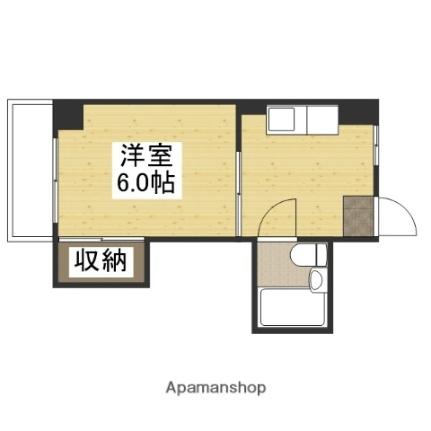 岡山県岡山市北区三野２丁目(賃貸マンション1K・3階・22.00㎡)の写真 その2