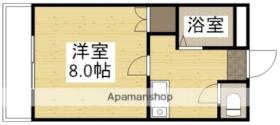 岡山県岡山市北区学南町２丁目（賃貸マンション1K・3階・24.00㎡） その2