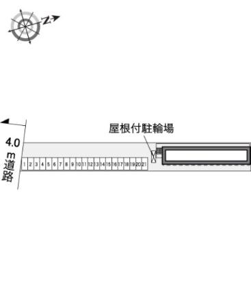 レオパレス浜野二丁目 202｜岡山県岡山市南区浜野２丁目(賃貸アパート1K・2階・20.28㎡)の写真 その23