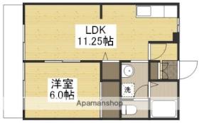 ＤＮパレス　Ａ棟 103 ｜ 岡山県倉敷市中島（賃貸アパート1LDK・1階・40.92㎡） その2