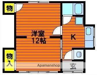 岡山県倉敷市中畝７丁目（賃貸一戸建1K・1階・31.00㎡） その2