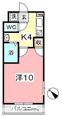 岡山県倉敷市新倉敷駅前４丁目(賃貸マンション1K・4階・29.16㎡)の写真 その2