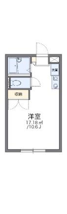 レオパレスエスポワール戸板 106｜岡山県倉敷市中庄(賃貸アパート1K・1階・22.86㎡)の写真 その2