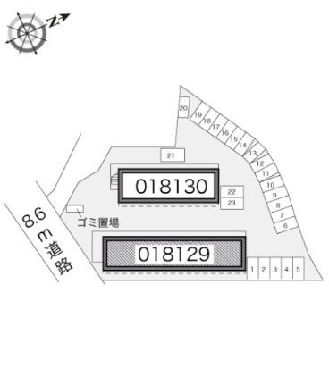 レオパレス西市Ａ 210｜岡山県岡山市南区西市(賃貸アパート1K・2階・22.70㎡)の写真 その16