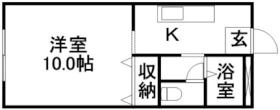 片島サンプラザ 105号室 ｜ 岡山県倉敷市片島町（賃貸アパート1K・1階・30.69㎡） その2