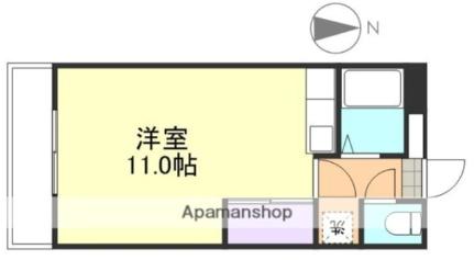 岡山県倉敷市笹沖(賃貸アパート1R・1階・25.92㎡)の写真 その2