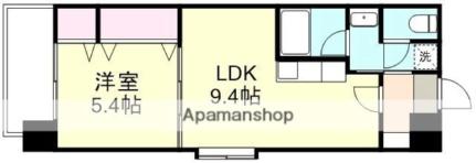 ＣＯＣＯ白楽町 ｜岡山県倉敷市白楽町(賃貸マンション1LDK・7階・42.84㎡)の写真 その2