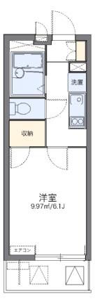 レオパレスゆう 305｜岡山県岡山市北区下中野(賃貸マンション1K・3階・19.87㎡)の写真 その2