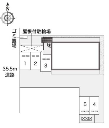 レオパレスシャルマン　タナカII 302｜岡山県岡山市北区西古松西町(賃貸マンション1K・3階・20.81㎡)の写真 その22