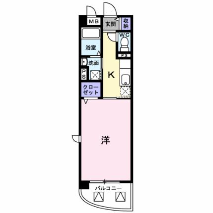 サン・フィールド 211｜岡山県岡山市北区平田(賃貸マンション1K・2階・31.97㎡)の写真 その2