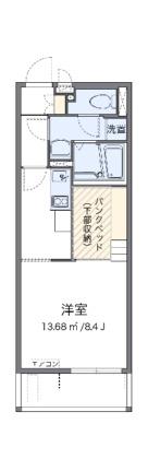 ミランダサニーコート総社 202 ｜ 岡山県総社市中央５丁目（賃貸アパート1R・2階・26.08㎡） その2