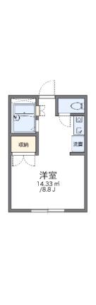 レオパレス秋桜 206｜広島県福山市木之庄町１丁目(賃貸アパート1K・2階・19.87㎡)の写真 その2