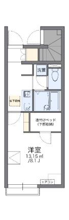 レオネクストヴィクトワール山手 108｜広島県福山市山手町１丁目(賃貸アパート1K・1階・23.61㎡)の写真 その2