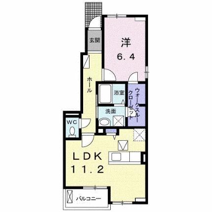 フォレスト　ガーデン　Ｃ 101 ｜ 岡山県井原市笹賀町２丁目（賃貸アパート1LDK・1階・46.68㎡） その2