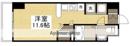 ノースワン庚午 402｜広島県広島市西区庚午北１丁目(賃貸マンション1R・4階・27.79㎡)の写真 その2