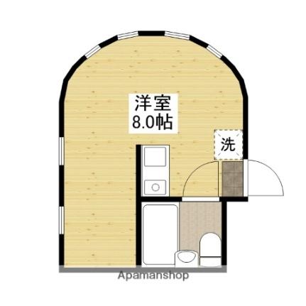 メゾン香川 215｜広島県広島市安佐南区山本１丁目(賃貸マンション1R・2階・20.00㎡)の写真 その2