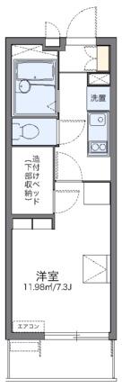 レオパレスさくらII 103｜広島県広島市安佐南区八木９丁目(賃貸マンション1K・1階・20.81㎡)の写真 その2