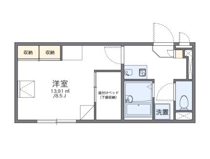 レオパレス木之庄 202｜広島県福山市木之庄町２丁目(賃貸アパート1K・2階・23.18㎡)の写真 その2