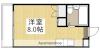 三原ルネッサンス6階3.5万円
