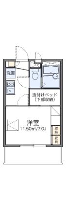 レオパレスゆう 204｜広島県福山市桜馬場町(賃貸マンション1K・2階・19.87㎡)の写真 その2