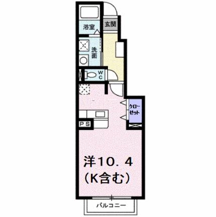 アーバンハイム 103｜広島県福山市引野町３丁目(賃貸アパート1R・1階・33.15㎡)の写真 その2