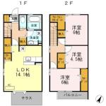 福山市東深津町４丁目 2階建 築9年のイメージ