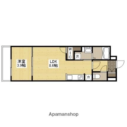 月光野上 303｜広島県福山市野上町２丁目(賃貸マンション1LDK・3階・30.11㎡)の写真 その2