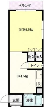 舟入レイクビル 504号室｜広島県広島市中区舟入本町(賃貸マンション1DK・5階・24.64㎡)の写真 その2