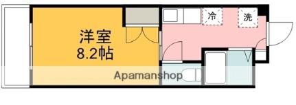 スカイレジェンド 415｜広島県東広島市西条中央７丁目(賃貸マンション1K・4階・22.96㎡)の写真 その2