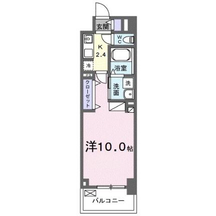 ルチェンテ 203｜広島県東広島市西条朝日町(賃貸マンション1K・2階・30.81㎡)の写真 その2