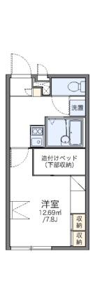 レオパレスサンシャインコーボー 108｜広島県広島市安佐南区川内３丁目(賃貸アパート1K・1階・21.81㎡)の写真 その2