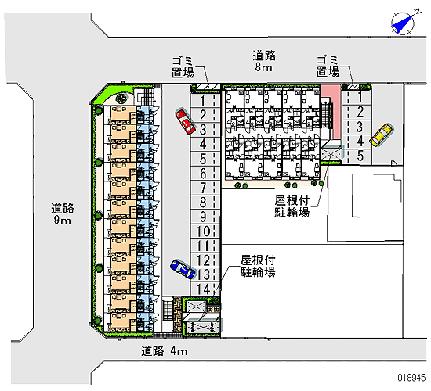 レオパレスＣｈａｍｂｒｅ　Ｓ 104｜広島県広島市中区光南３丁目(賃貸マンション1K・1階・23.18㎡)の写真 その16