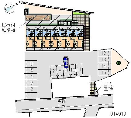 レオパレスＦｒｉｅｎｄｓII 202｜広島県広島市東区戸坂惣田１丁目(賃貸マンション1K・2階・23.18㎡)の写真 その17