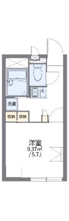 レオパレス比治山ヒルズ 207｜広島県広島市南区比治山本町(賃貸アパート1K・2階・20.28㎡)の写真 その2