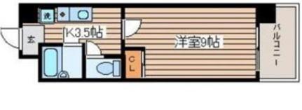 ＪＪＳ舟入南 310号室｜広島県広島市中区舟入南４丁目(賃貸マンション1K・3階・25.20㎡)の写真 その2