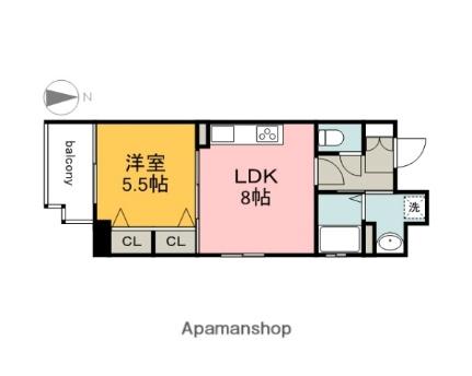 Ｉｓｔｙｌｅ千田町 404｜広島県広島市中区千田町１丁目(賃貸マンション1LDK・4階・36.07㎡)の写真 その2