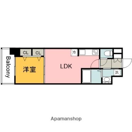 Ｓ－ＲＥＳＩＤＥＮＣＥ国泰寺町二丁目 502｜広島県広島市中区国泰寺町２丁目(賃貸マンション1LDK・5階・29.96㎡)の写真 その2