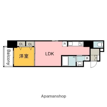 Ｓ－ＲＥＳＩＤＥＮＣＥ国泰寺町二丁目 904｜広島県広島市中区国泰寺町２丁目(賃貸マンション1LDK・9階・33.12㎡)の写真 その2