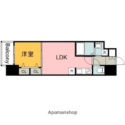 Ｓ－ＲＥＳＩＤＥＮＣＥ国泰寺町二丁目 1205｜広島県広島市中区国泰寺町２丁目(賃貸マンション1LDK・12階・29.96㎡)の写真 その2