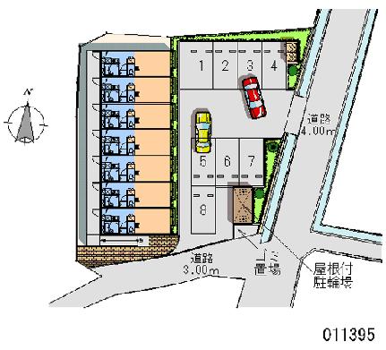 レオパレスクエスト 107｜広島県広島市安佐南区伴東１丁目(賃貸アパート1K・1階・19.87㎡)の写真 その19