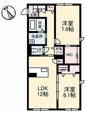 ｇａｒｄｅｎｓ　Ｋａｗａｕｃｈｉ 101｜広島県広島市安佐南区川内５丁目(賃貸マンション2LDK・1階・67.35㎡)の写真 その2