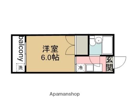 サンライズ千同Ａ 305｜広島県広島市佐伯区坪井１丁目(賃貸マンション1R・3階・16.20㎡)の写真 その2