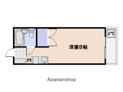 サンリブ五日市 302｜広島県広島市佐伯区五日市５丁目(賃貸マンション1R・3階・18.02㎡)の写真 その2