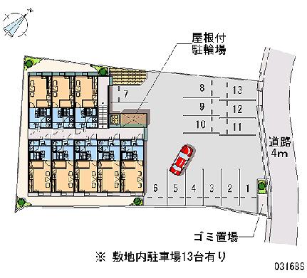 レオパレスグラシューズＫ 208｜広島県広島市佐伯区利松３丁目(賃貸アパート1K・2階・23.18㎡)の写真 その16